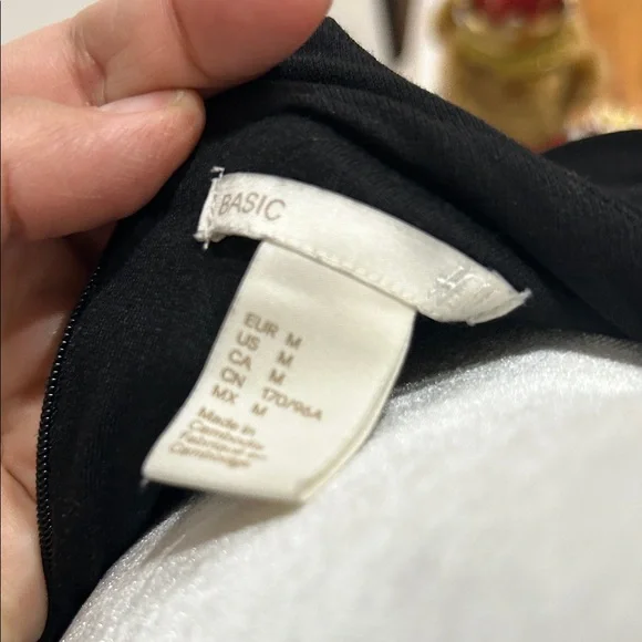 H&M Classic Black Tank dress - Picture 2 of 3